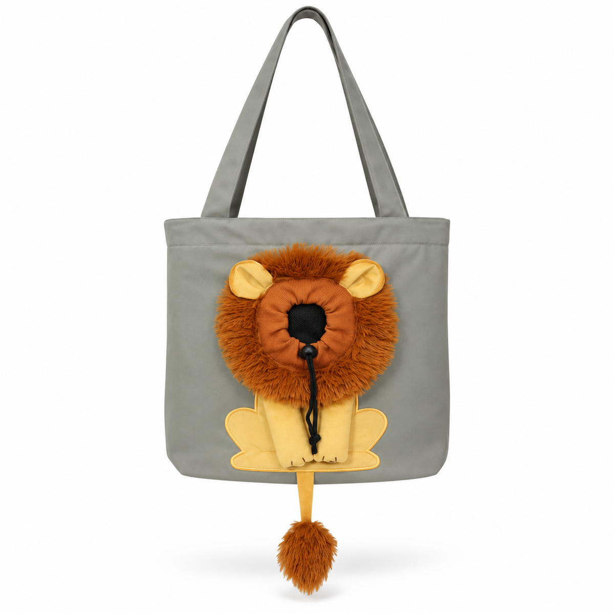 Lion Shaped Pet Carrier Tote Bag
