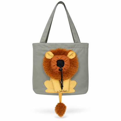 Lion Shaped Pet Carrier Tote Bag