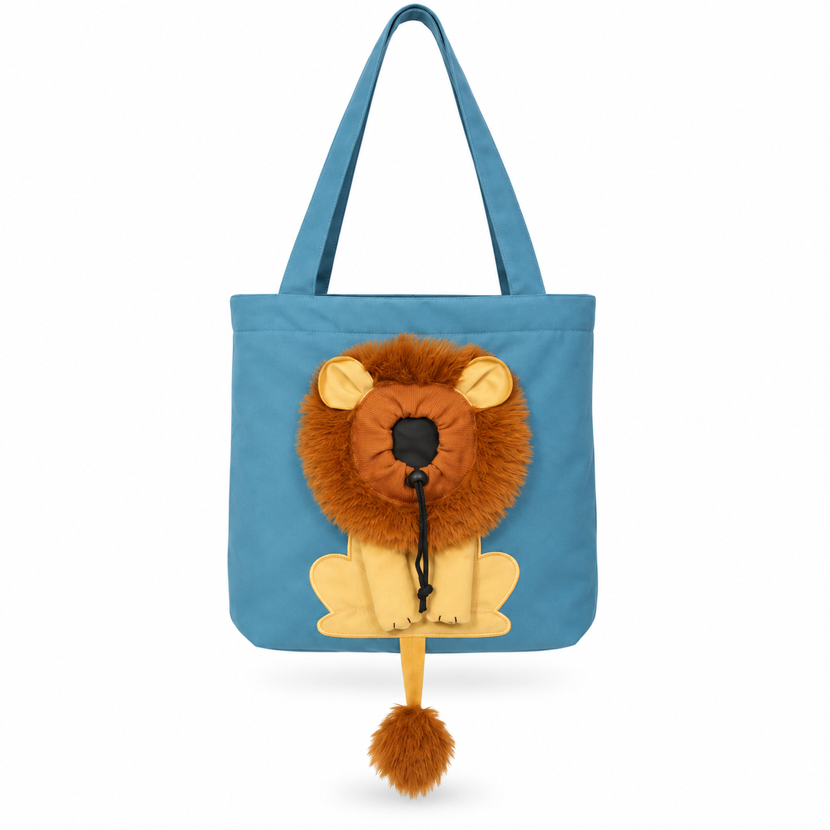 Lion Shaped Pet Carrier Tote Bag